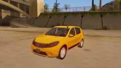 Renault Sandero Taxi pour GTA San Andreas