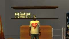 Superman t-shirt für GTA San Andreas