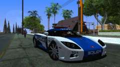 Koenigsegg CCX Police für GTA San Andreas