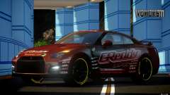 Nissan GT-R Black Edition GReddy für GTA 4