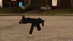 Nouveau MP5 avec lampe de poche pour GTA San Andreas