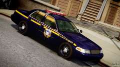 Ford Crown Victoria New York State Patrol [ELS] für GTA 4