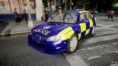 Subaru Impreza WRX Police [ELS] für GTA 4