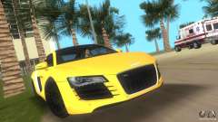 Audi R8 V10 TT Black Revel pour GTA Vice City
