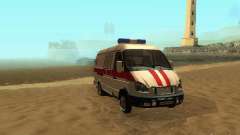 Gazelle 32214 Krankenwagen für GTA San Andreas