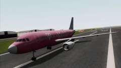 Airbus A319 Spirit of T-Mobile pour GTA San Andreas