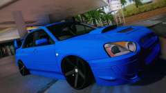Subaru Impreza WRX STI turquoise pour GTA San Andreas