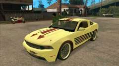 Ford Mustang Jade from NFS WM für GTA San Andreas
