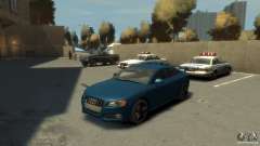 Audi S5 turquoise pour GTA 4