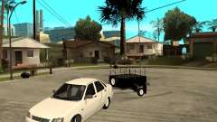 LADA 2170 Priora Light tuning und trailer für GTA San Andreas