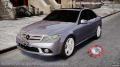 Mercedes-Benz C180 CGi Classic Special 2009 pour GTA 4