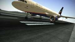 Aeroflot Russian Airlines Airbus A320 pour GTA San Andreas