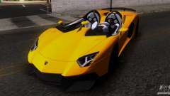 Lamborghini Aventador J TT Black Revel pour GTA San Andreas