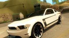 Ford Mustang Boss 302 2011 pour GTA San Andreas