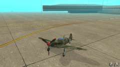 Yak-9 pendant la seconde guerre mondiale pour GTA San Andreas