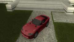 Dodge Viper GTS Coupe серый für GTA San Andreas