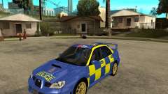 Subaru Impreza STi police für GTA San Andreas