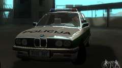 BMW E30 Sedan Police pour GTA San Andreas