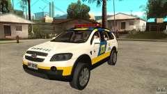 Chevrolet Captiva Police pour GTA San Andreas