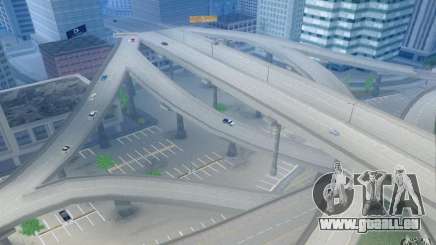 Konkrete Straßen von Los Santos Beta für GTA San Andreas