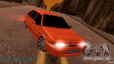 ВАЗ 2114 Orange juteuse pour GTA San Andreas