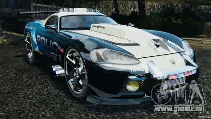 Dodge Viper SRT-10 ACR ELITE POLICE [ELS] pour GTA 4