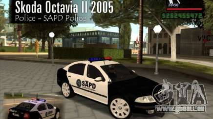 Skoda Octavia II 2005 SAPD POLICE für GTA San Andreas