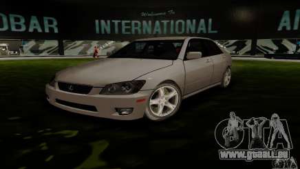 Lexus IS300 weiß für GTA San Andreas