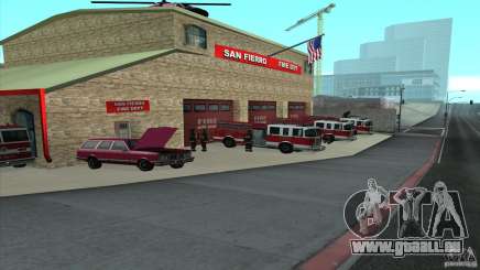 Le feu vif dans la v3.0 SF Final pour GTA San Andreas