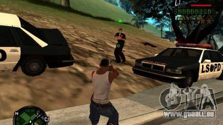 HUD und Schriften v1. 0 für GTA San Andreas