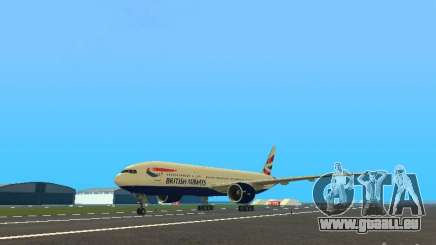 Boeing 777-200 British Airways für GTA San Andreas