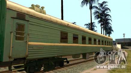 La voiture des chemins de fer russes 2 pour GTA San Andreas