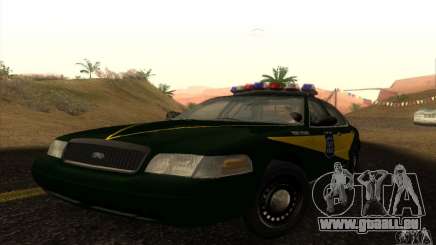 Ford Crown Victoria Indiana Police für GTA San Andreas