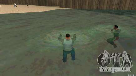 Les gens sont capables de nager pour GTA San Andreas