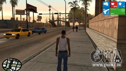 Windows 8 HUD pour GTA San Andreas