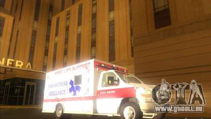Ford E-350 Ambulance 2 pour GTA San Andreas