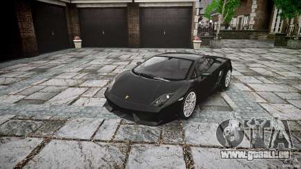 Lamborghini Gallardo LP560-4 серый pour GTA 4