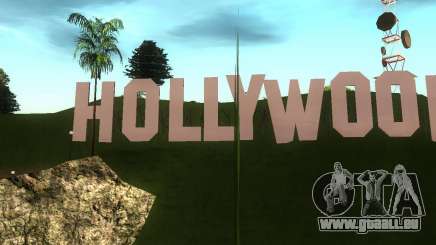 Das Hollywood-Schild für GTA San Andreas