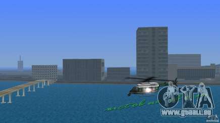 VCPD Chopper pour GTA Vice City