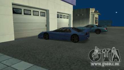 Showroom de travail à San Fierro v1 pour GTA San Andreas