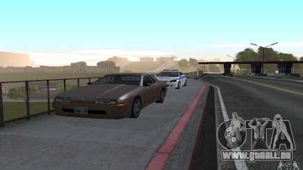 Police sur le pont de San Fiero_v. 2 pour GTA San Andreas