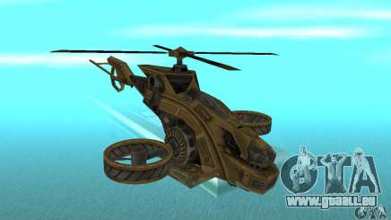 Un hélicoptère de la jeu Brown de TimeShift pour GTA San Andreas
