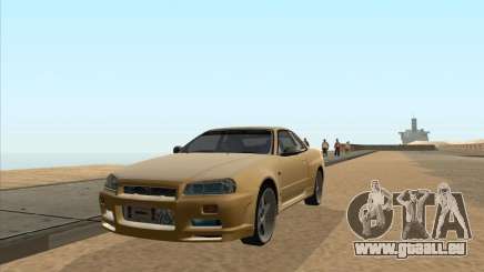 Nissan Skyline R34 VeilSide für GTA San Andreas