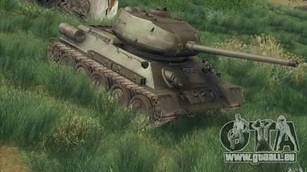 T-34-85 von dem Spiel COD World at War für GTA San Andreas