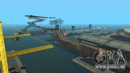 Huge MonsterTruck Track für GTA San Andreas