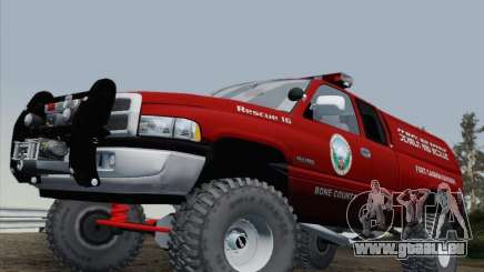 Dodge Ram 3500 Search &amp; Rescue pour GTA San Andreas