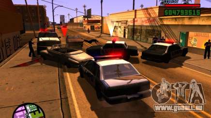 Chassant les machines pour GTA San Andreas