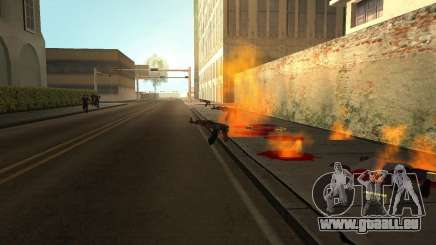 Domestique armes-version 1.5 pour GTA San Andreas
