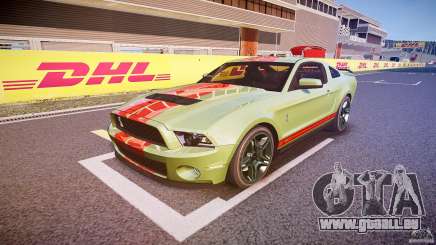 Ford Mustang Shelby GT500 2010 (Final) pour GTA 4