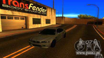 BMW M3 E46 TUNEABLE pour GTA San Andreas